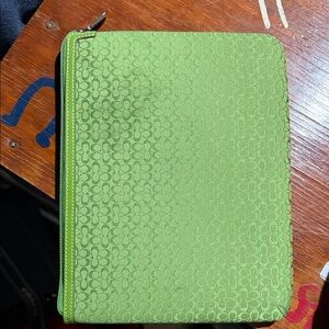 Coach iPad case